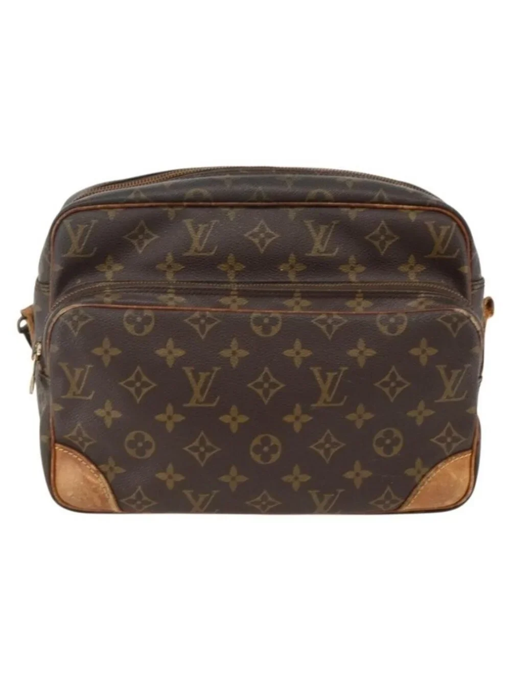 Authentic LOUIS VUITTON Monogram Nile Shoulder Bag M45244 LV